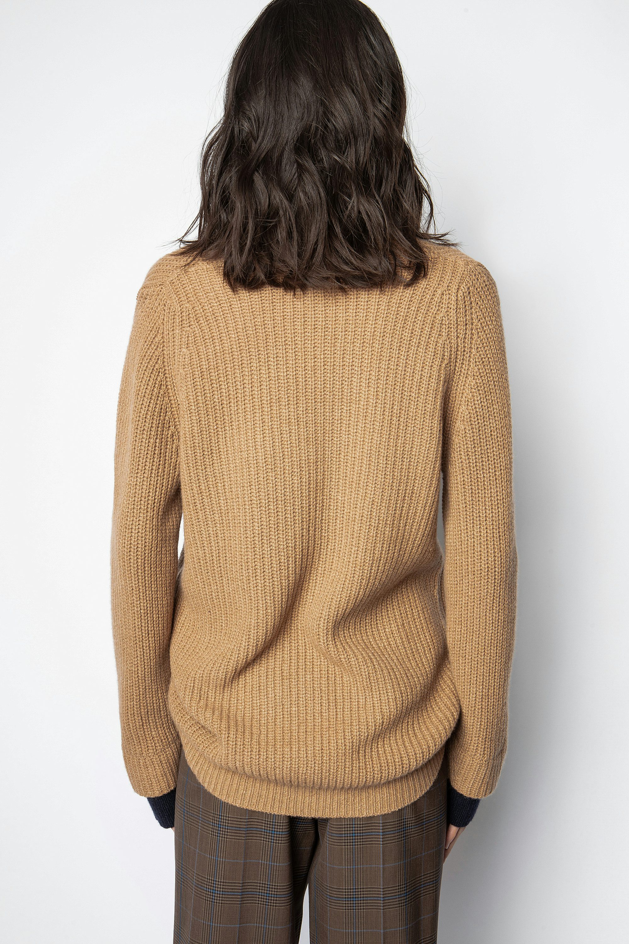 Pullover Eloi Kashmir - Damenpullover aus recyceltem Kaschmir.